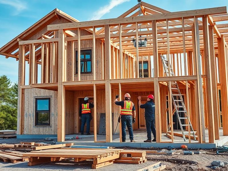 Construction work in progress