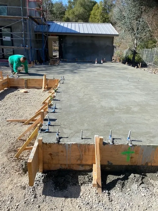 Precision Concrete Pour